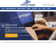 Tablet Screenshot of interpretype.com